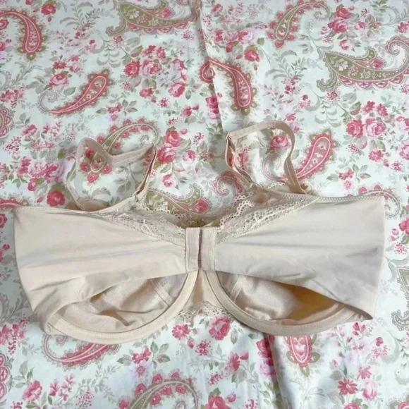 Bali Nude Unlined Bra 36DDD 36F 0416HU Bra - Picture 4 of 8